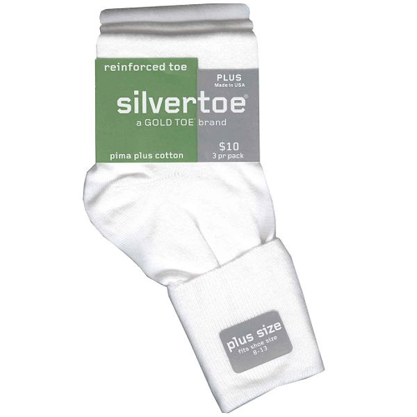 Silvertoe Anklet Plus Socks