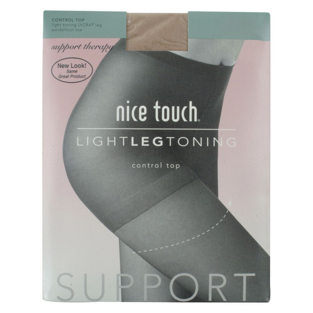 Nice Touch Pantyhose Support Therapy Light Toning