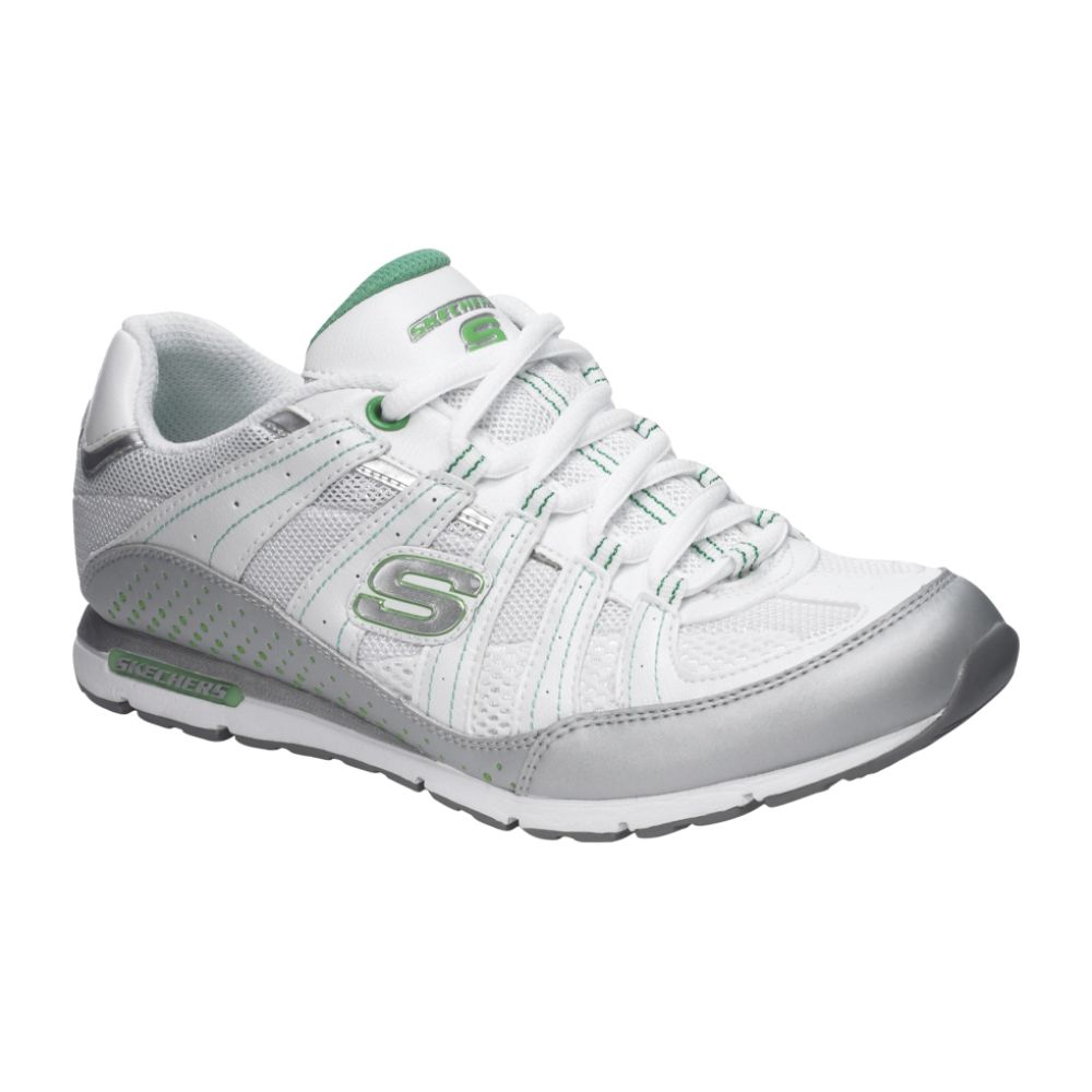 Skechers Womens Electric - White
