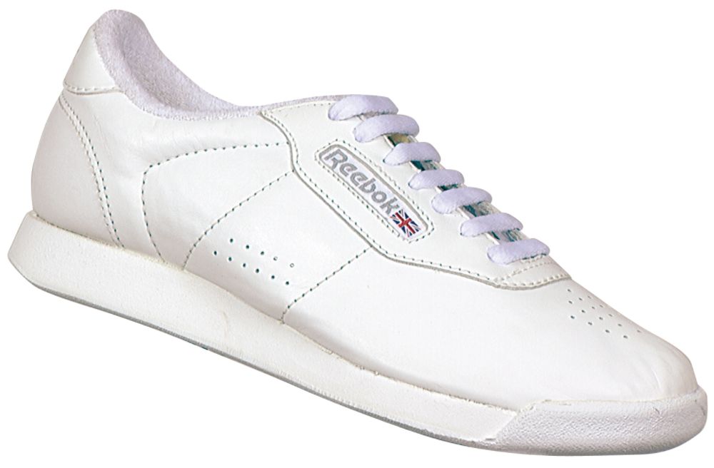 Pros  Cons Water Aerobics on Reebok Women S Princess Leather Aerobic Shoe   White Reviews   Mysears