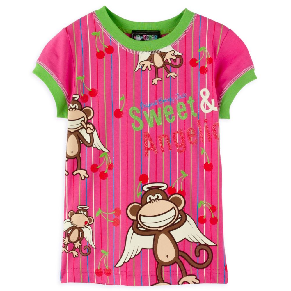 Bobby Jack Girl's 7-16 Sweet & Angelic Ringer Screen