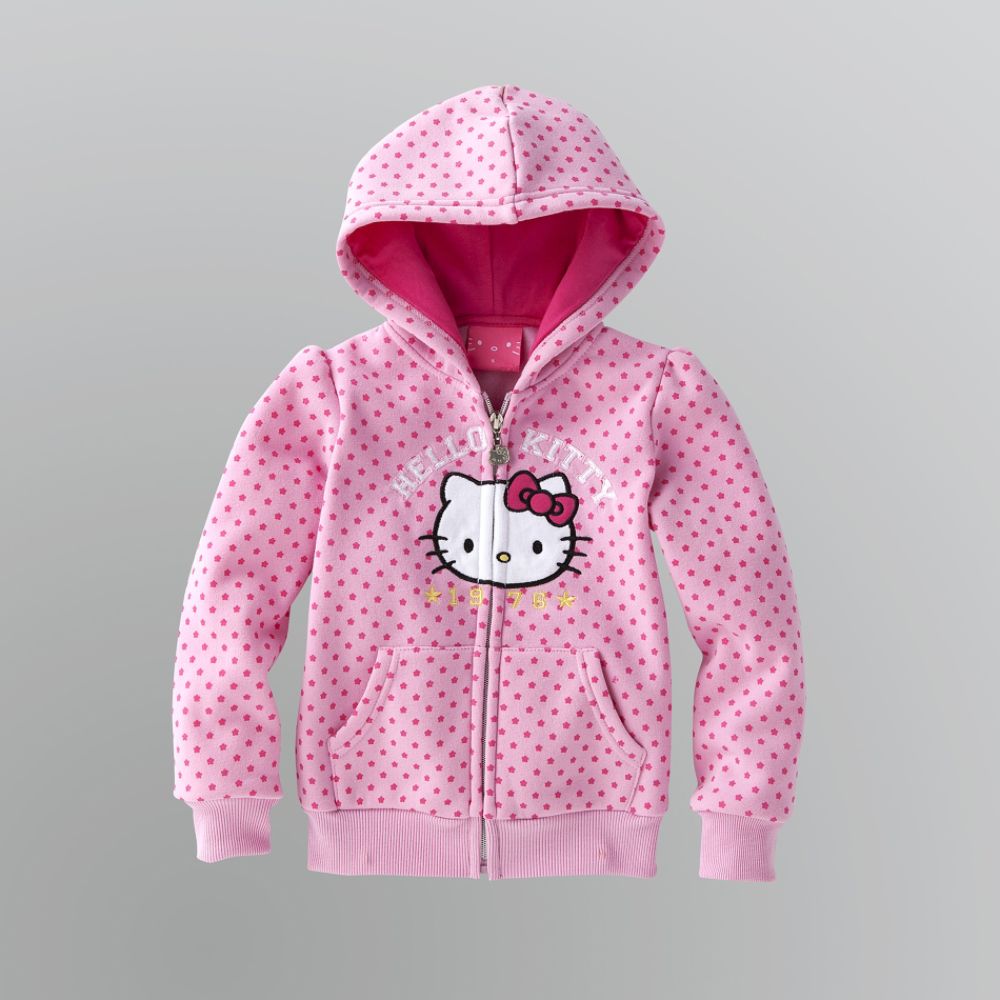 Hello Kitty Girl's 4-6x 1976 Star Hoodie