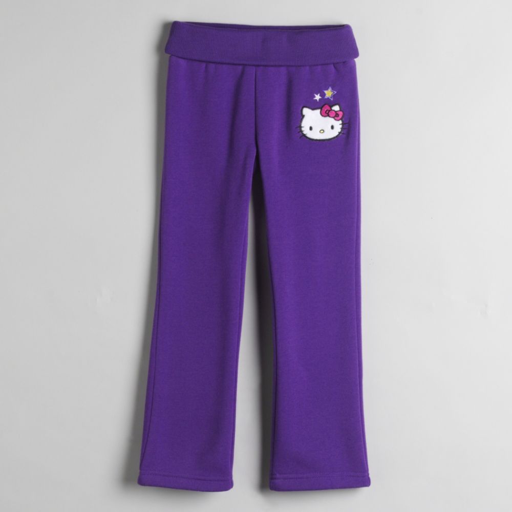 Hello Kitty Girl's 4-6x Fleece Yoga Pants