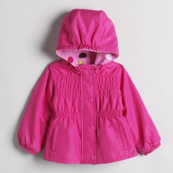Carters Infant Girls Jacket Reversible Fleece