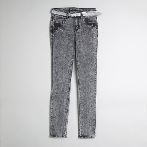 Canyon River Blues Girl's Plus Acid Washed Skinny Jean