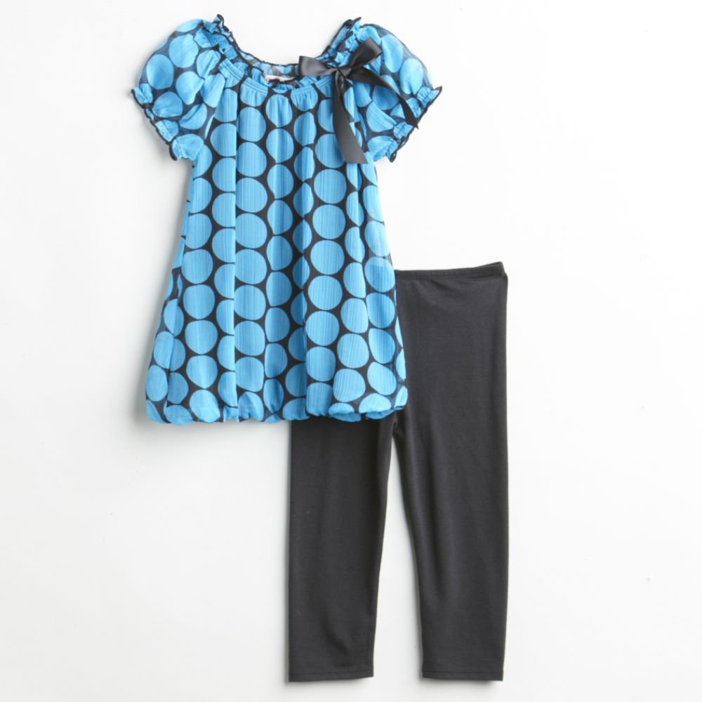 Girl Code Girl's 4-6X 2 Piece Leggings Set