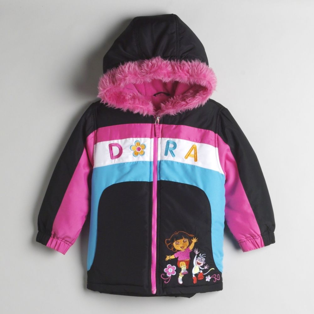 Girl's 4-6x Hooded Jacket