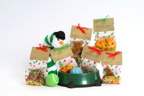 Pawsitively Yummy Gourmet Organic Tummy Sampler Christmas Collection