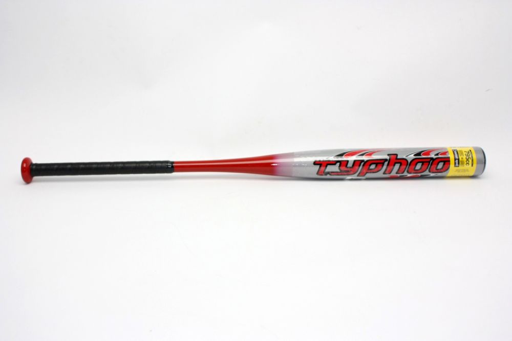 Easton Typhoon Silver and Red SK50 Slow Pitch Softball Bat