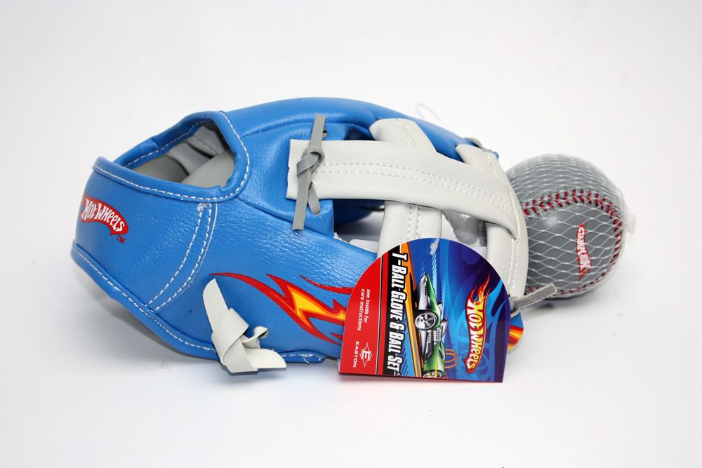 Easton Hot Wheels T-Ball Glove & Ball Set
