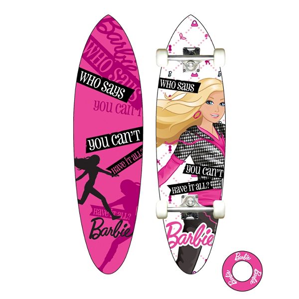 Barbie 28in Skateboard