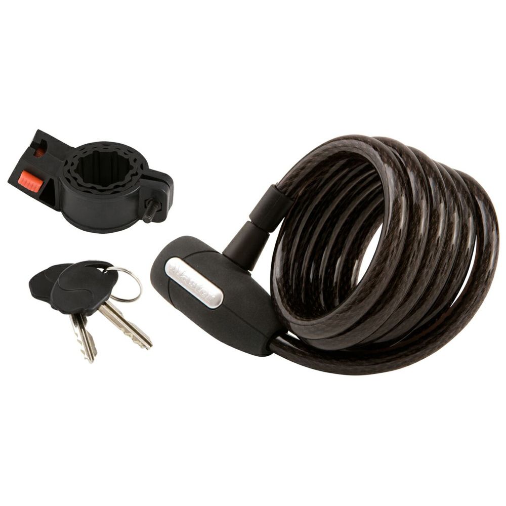 Master Lock Key Lock Rubberized Cable, 6