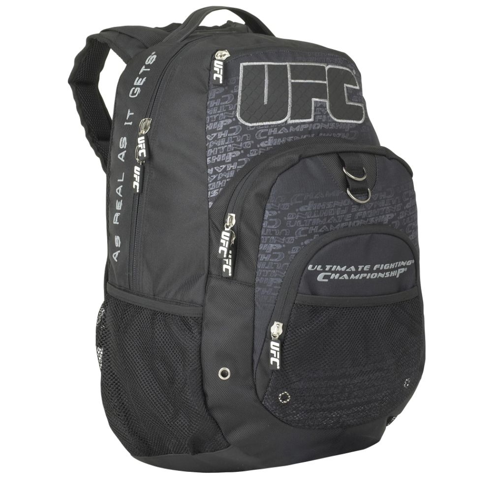 UFC All-Over Print Black Backpack