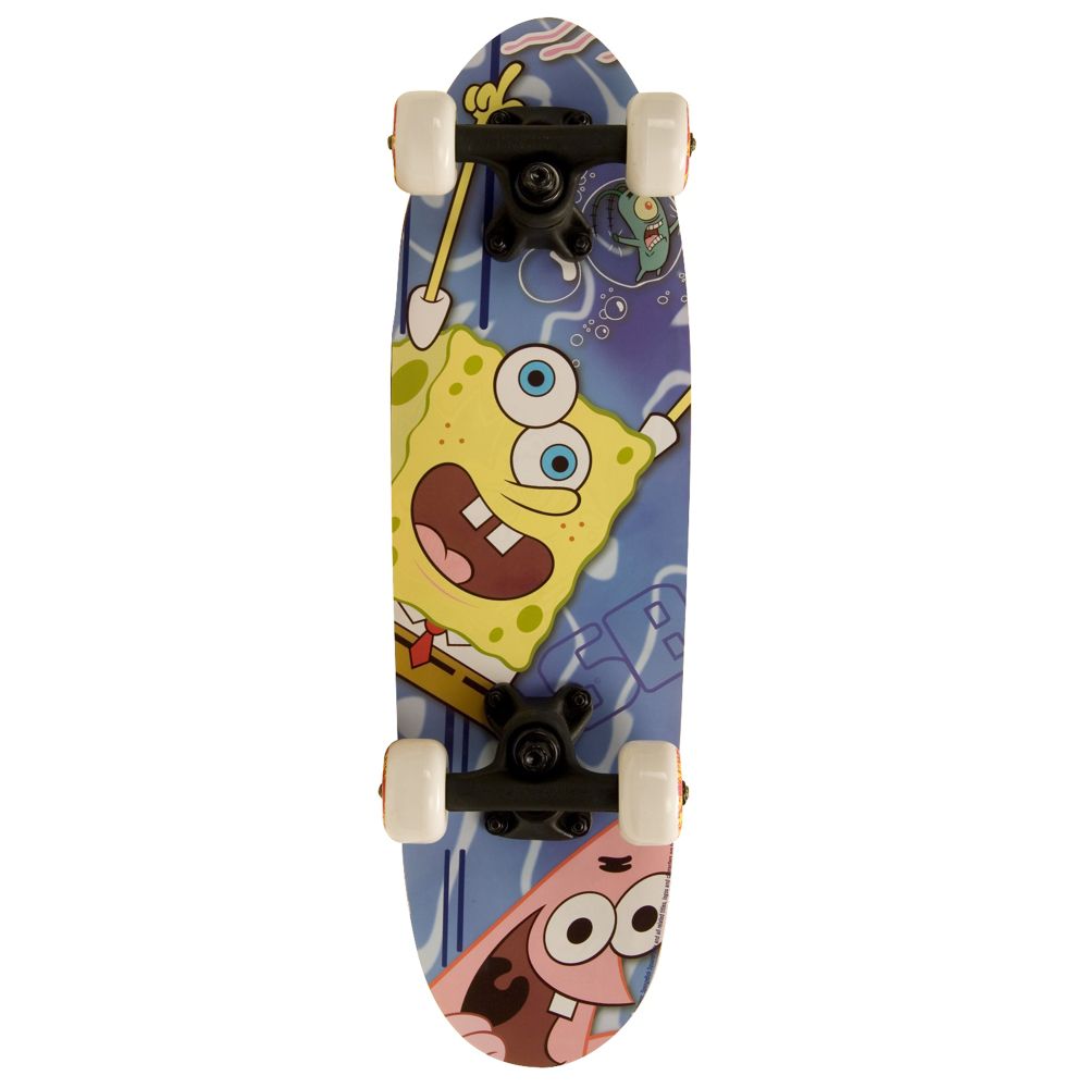 Nickelodeon 21in Spongebob Skateboard Delirious, Under The Sea