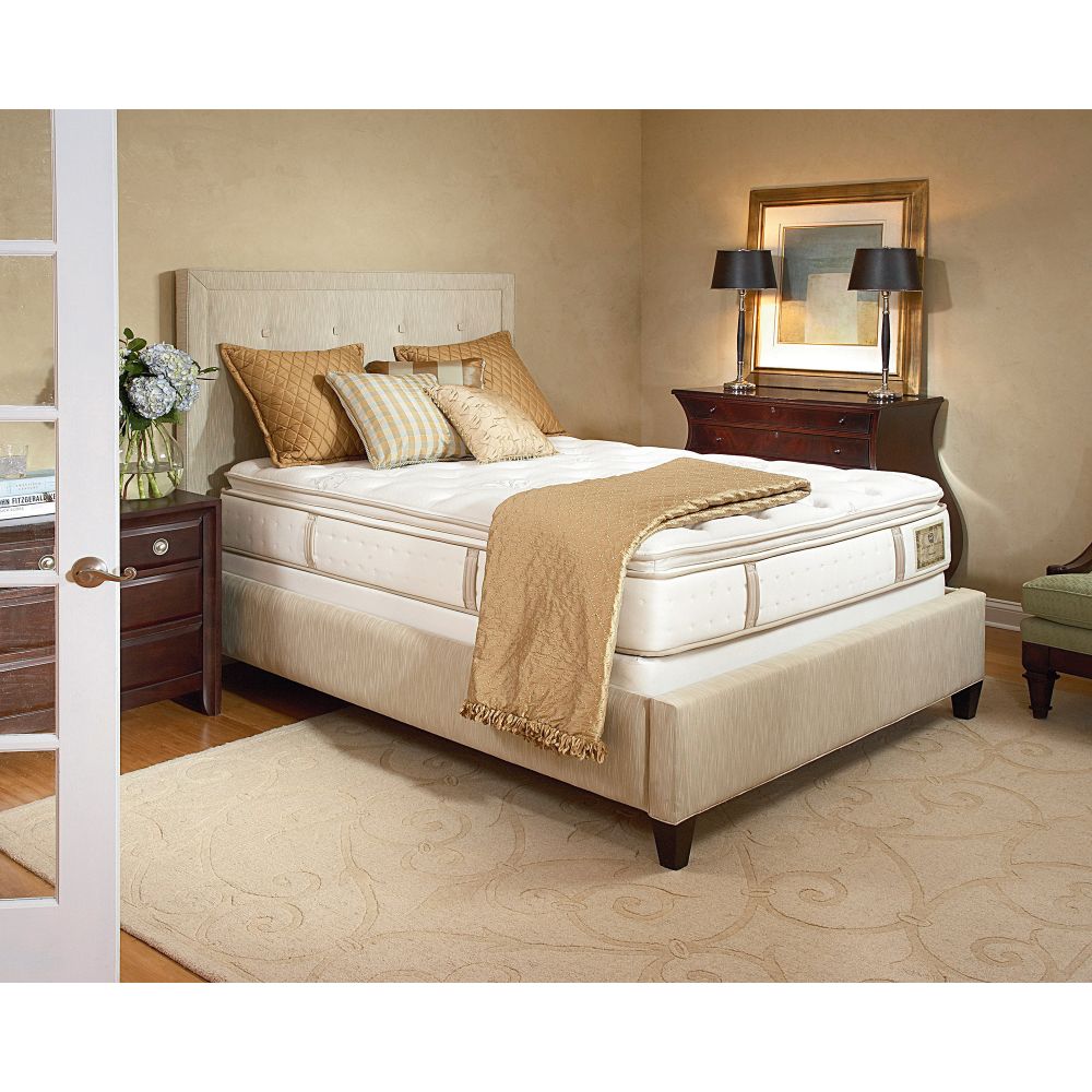 Stearns & Foster  Hearthstone Luxury Pillowtop Plush II King Mattress