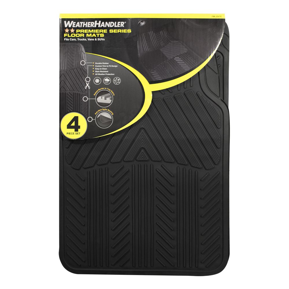 WeatherHandler All Season 4 pc. Rubber Floor Mat Set at Sears.com