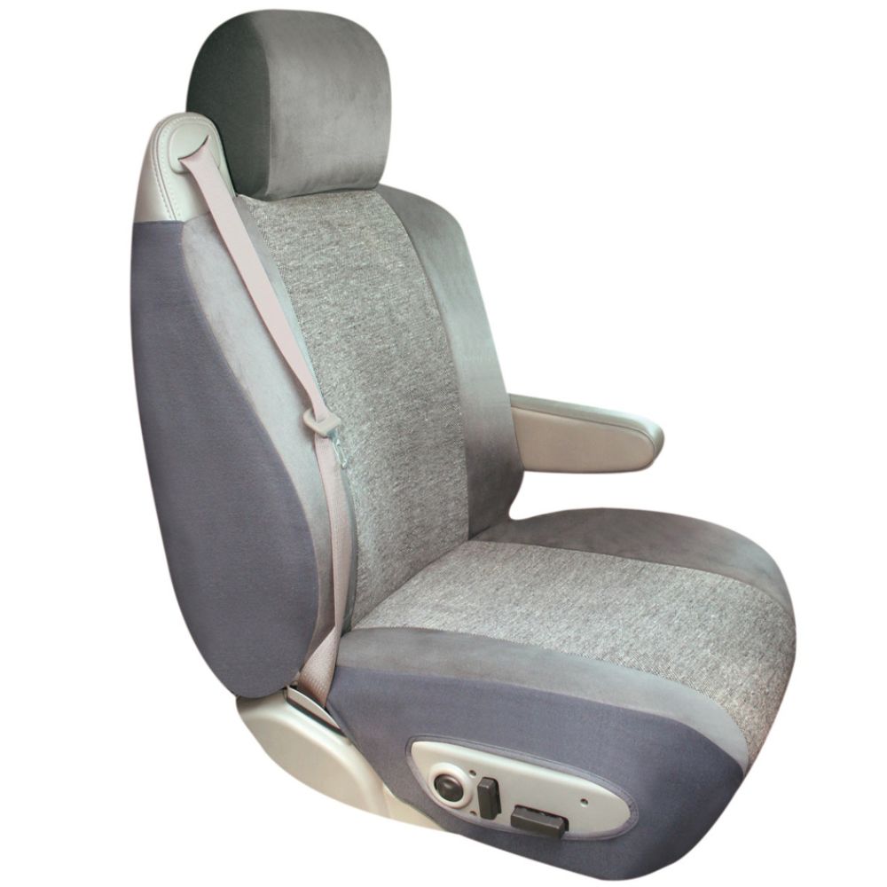 Elegant USA Seat Cover Low Back Grey Microtweed Truck at Sears.com