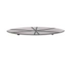Modernist Oval Pull - Brushed Nickel
