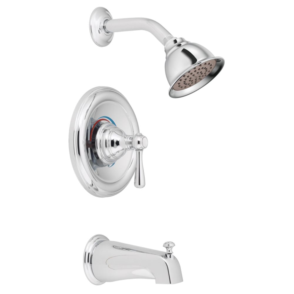 Moen Kingsley Posi-Temp Single-Handle Tub+Shower - Chrome