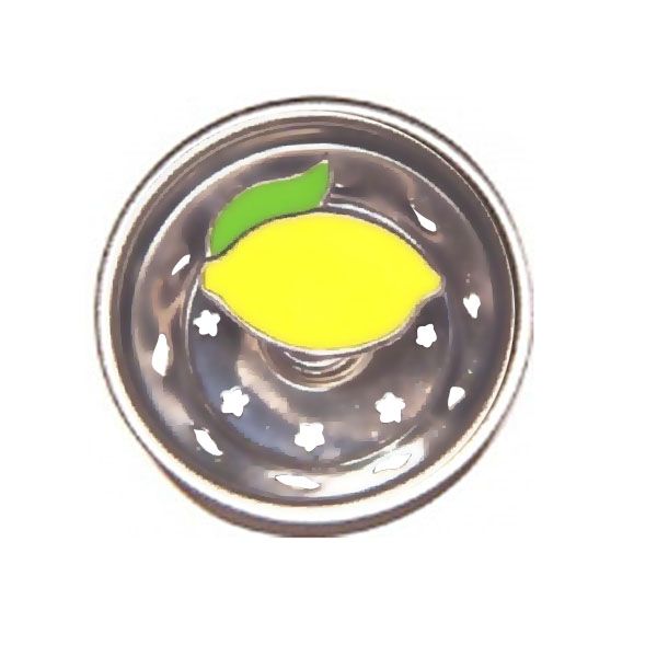 Billy Joe Homewares Enamel Kitchen Strainer Lemon