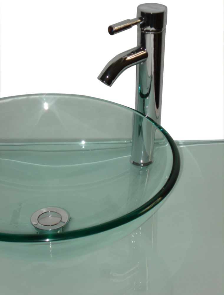 Clear Vanity Top - 31 in.
