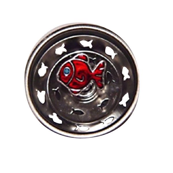 Billy Joe Homewares Enamel Kitchen Strainer Fun Fish