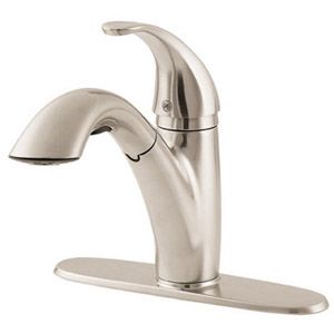 Pfister Parisa Pull-out Kitchen Faucet - Stainless Steel