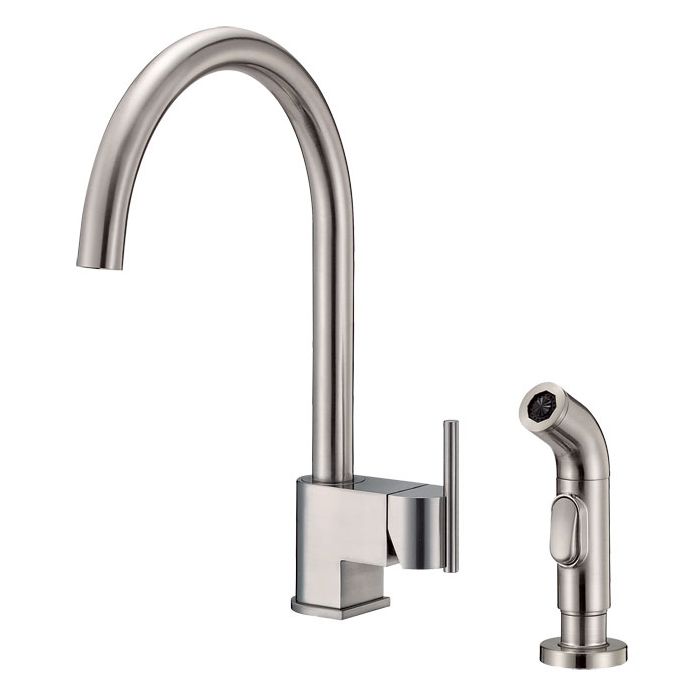 Danze Single Handle Kitchen Faucet with Spray