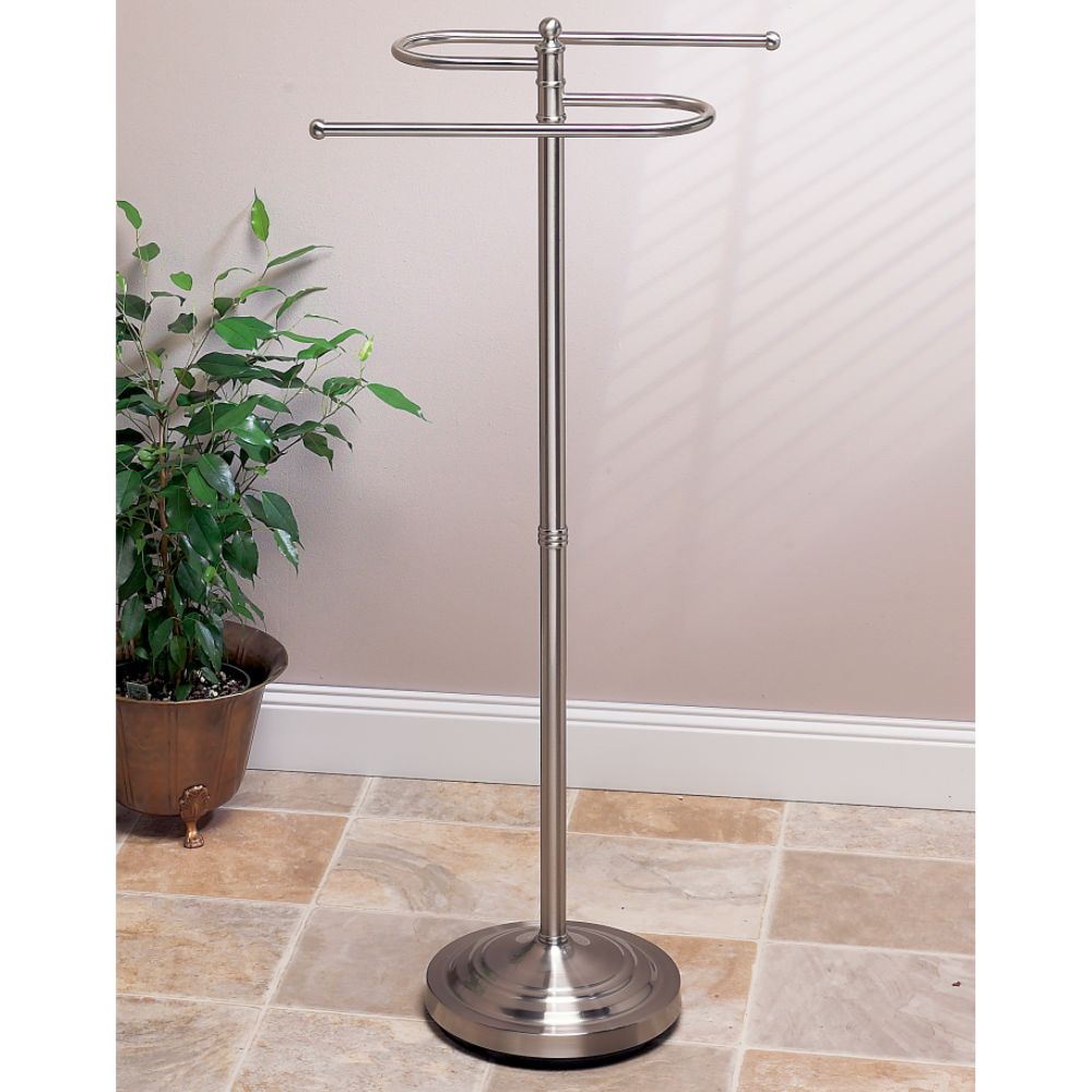 Gatco Pedestal Spa Towel Valet, S Style - Satin Nickel at Sears.com
