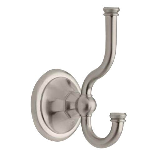 Franklin Brass Essence Collection  Double Robe Hook - Satin Nickel