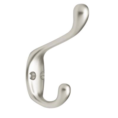 Brainerd Manufacturing Co. Hook, 3 in. Heavy Duty Coat & Hat - Matte Nickel at Sears.com