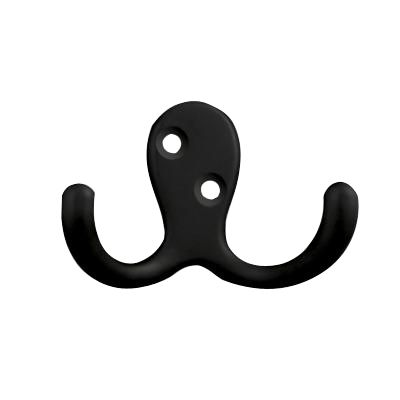 Brainerd Manufacturing Co. Hook, Double Prong Robe - Flat Black at Sears.com