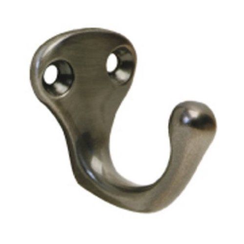 Ives&nbsp; Single Wardrobe Hook - Satin Nickel