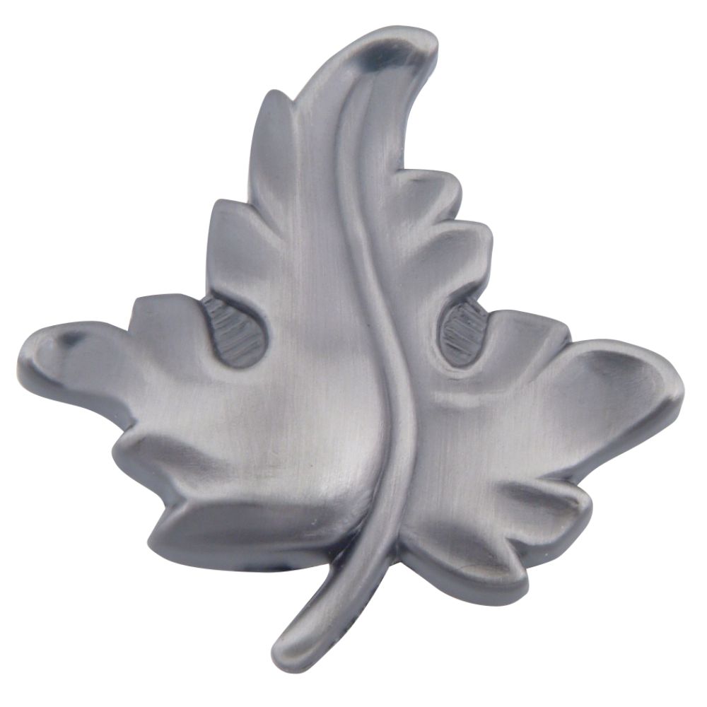 Atlas Homewares 1-3/4" Small Oak Leaf Knob - Pewter