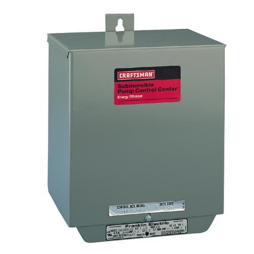 Craftsman 2 hp-230V Pump Control Box