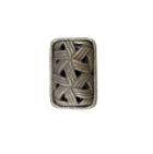Kagome Knob 1-1/2 in. x 1-1/8 in. - Pewter Matte