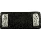 Breakwater Pull 3 inch cc - Black and Satin Pewter