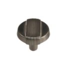 Foundry Knob 1-1/4 inch dia - Satin Nickel