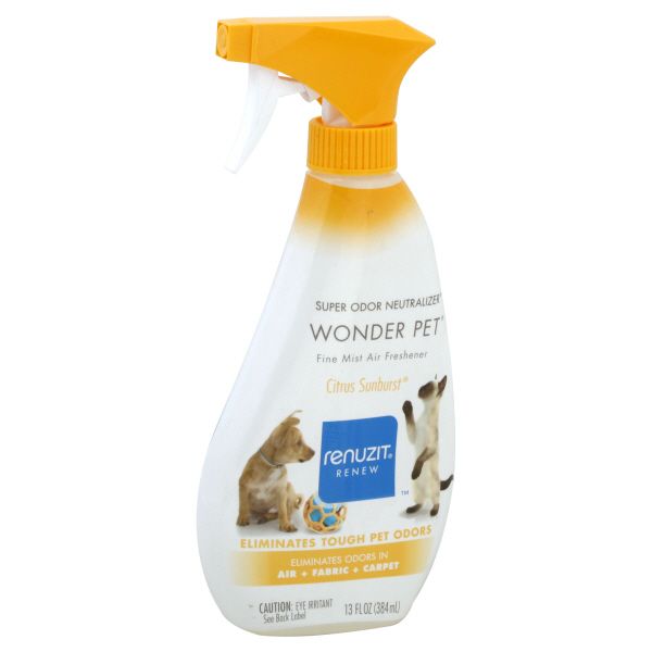 Renuzit Wonder Pet Renew Air Freshener, Fine Mist, Citrus Sunburst, 13 fl oz (384 ml) at Kmart.com