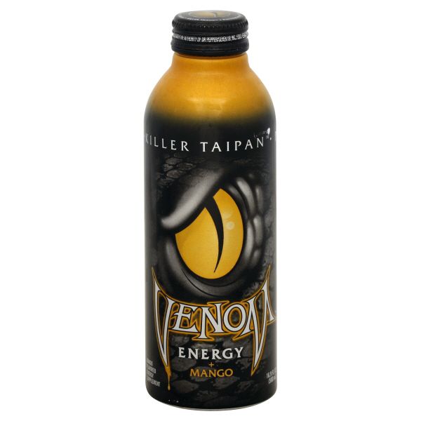 Venom Energy Supplement, Killer Taipan, Mango Flavored, 16.9 fl oz (500 ml)