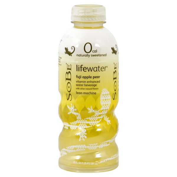Sobe SoBe Lifewater Water Beverage, Vitamin Enhanced, Fuji Apple, 20 fl oz (1.25 pt) 591 ml