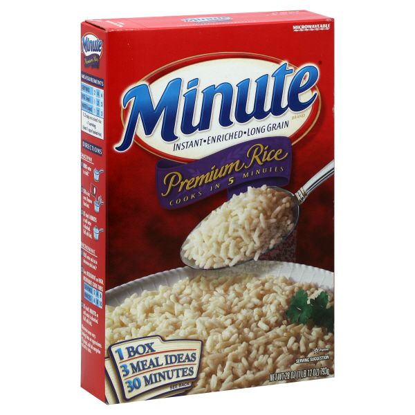 Minute Premium Rice, Instant, Enriched, Long Grain, 28 oz (1 lb 12 oz) 793 g