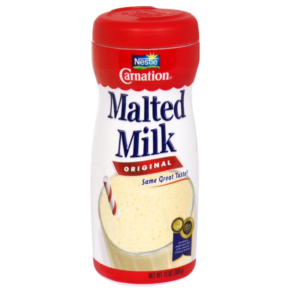 Carnation Malted Milk, Original, 13 oz (368 g) Pack of 12