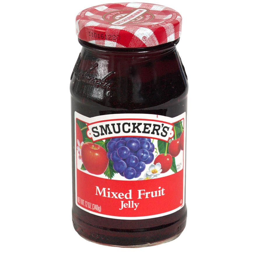 Smucker's Smucker's Jelly, Mixed Fruit, 12 oz (340 g) pack of 6