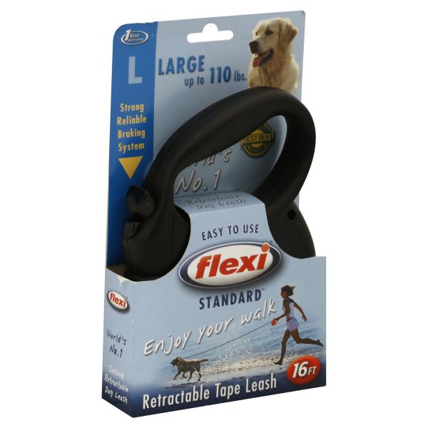 Flexi Standard Retractable Tape Leash, Large, 16 ft, 1 leash at Kmart.com