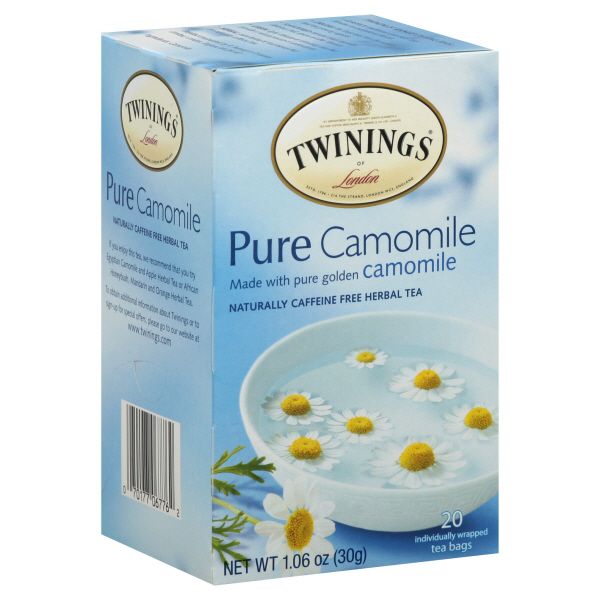 Twinings of London Herbal Tea, Pure Camomile, 20 tea bags [1.06 oz (30 g)]