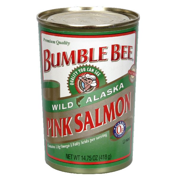 Bumble Bee Wild Alaska Pink Salmon, 14.75 oz (418 g)