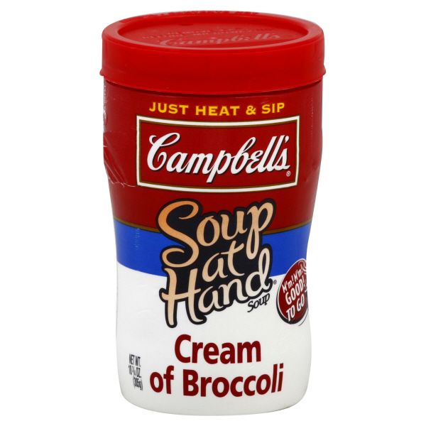 Campbell's Soup At Hand Soup, Cream of Broccoli, 10.75 oz (305 g) at Kmart.com