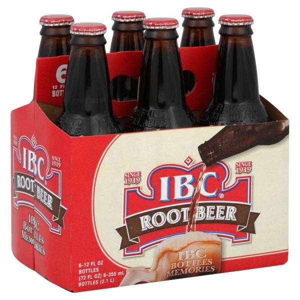 IBC Root Beer, 6 12 fl oz (355 ml) bottles [72 fl oz (2.1 lt)] Shop