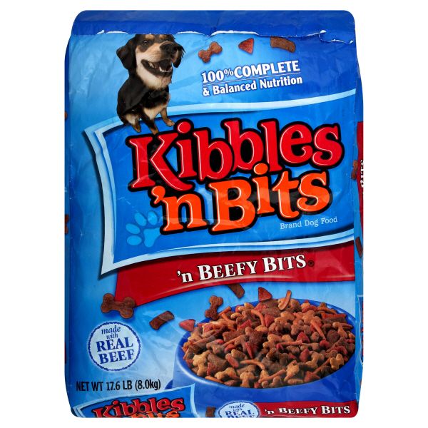 Kibbles 'n Bits Dog Food, 'n Beefy Fits, 17.6 lb (8.0 kg) at Kmart.com